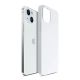 8. 3mk Hardy Silicone MagCase Hülle für iPhone 15 – Weiß und Silber