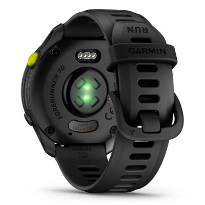3. Garmin Forerunner 70 43mm Schwarze Uhr