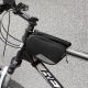8. Wozinsky Rahmen Fahrradtasche + abnehmbare Handyhülle bis 6,5" 1,5l schwarz (WBB7BK)