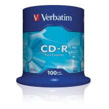 Verbatim 43411 CD (700 MB; 52x; 100 Stück; Kuchen)