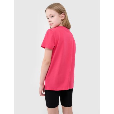 2. Mädchen-T-Shirt mit Aufdruck, regulär, Größe 4F 4FJWSS25TTSHF2176-55S