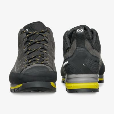 3. Scarpa Zodiac GTX Schuhe, anthrazitfarben, Schwefelgelb, Größe 46,5