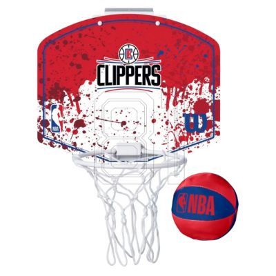 2. Wilson NBA Team Los Angeles Clippers Mini-Basketball-Rückwand WTBA1302LAC