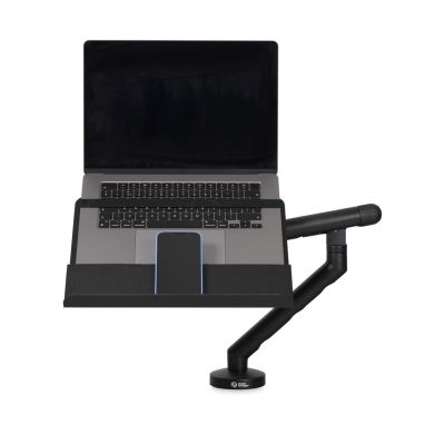 5. BakkerElkhuizen BE Universal-Notebookarm Schwarz, Dunkelgrau 43,2 cm (17")