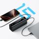 2. Cuktech PB200U Powerbank 210W 20000mAh 2x USB-C + USB-A mit TFT-Display und 240W USB-C-Kabel - schwarz