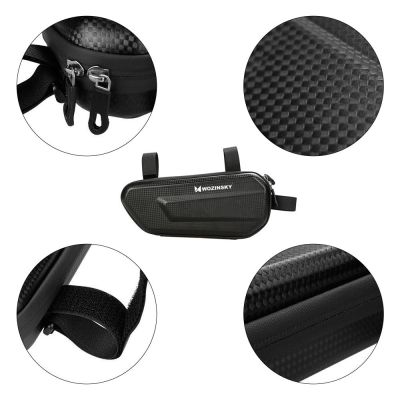 25. Wozinsky Fahrradrahmentasche 1,5L Schwarz (WBB10BK)
