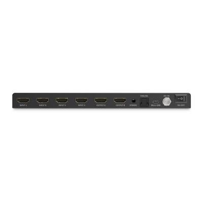 12. Digitus HDMI 4x2 Matrix-Switcher / Multi-Viewer, 4K / 30 Hz