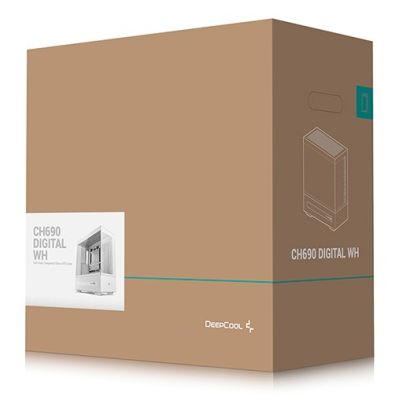 2. DeepCool CH690 Digital WH Gehäuse (R-CH690-WHNNA0D-G-1)