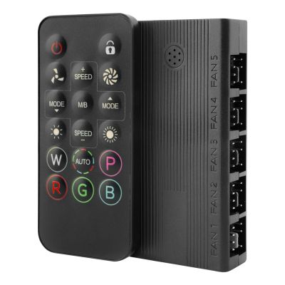 TACENS MARS MF-HUB 10x ARGB PWM-Hub + Fernbedienung