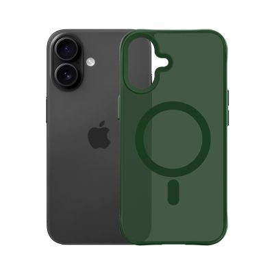 8. 3mk Smoke MagCase für iPhone 17 - Grün-Transparent