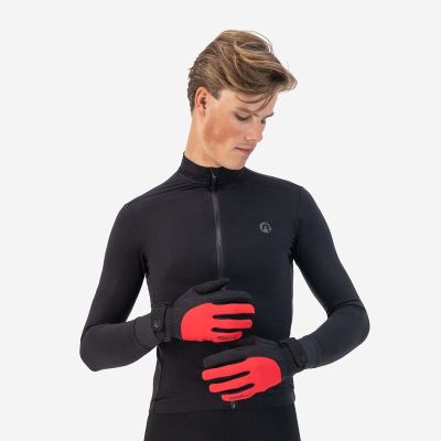 2. Rogelli CORE Winterhandschuhe schwarz und rot M