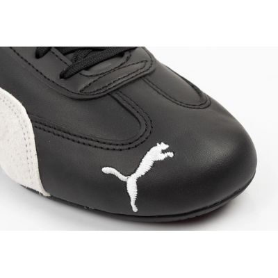 5. Puma Speedcat Herren-Sportschuhe, schwarze Leder-Sneaker