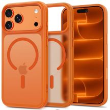 Tech-Protect Magmat Magsafe CC Hülle für iPhone 18 Pro / 17 Pro – mattes Orange