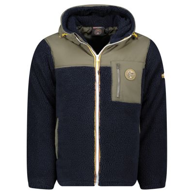 Geographical Norway Terpa Navy Db Herren-Fleece 047-1 marineblau (WZ8006H/GN-Navy)