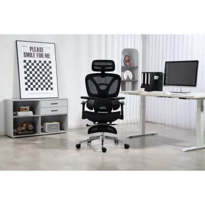 75. Activejet ergonomischer Bürostuhl YK848, schwarz