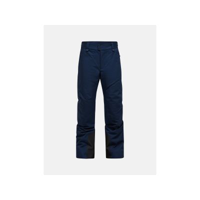 Herren-Skihose PEAK PERFORMANCE M, bordeauxrot, isoliert, schwarz