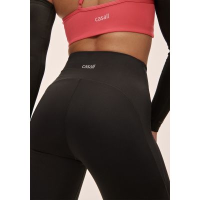 3. Casall Edge Leggings mit hohem Bund für Damen, schwarz