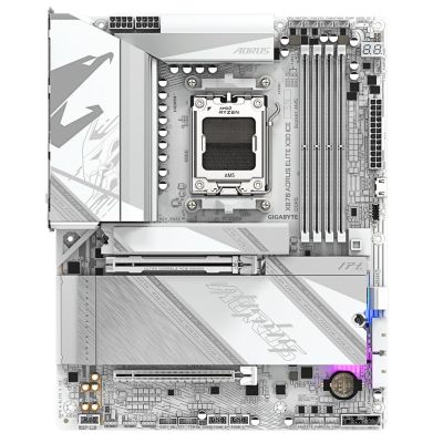 3. GIGABYTE X870 AORUS ELITE X3D ICE AMD X870 Sockel AM5 ATX