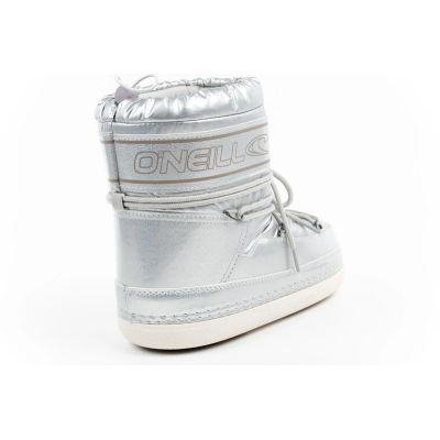 4. O'neill Damen-Schneestiefel Lisa High, silber, gefüttert, winterfest