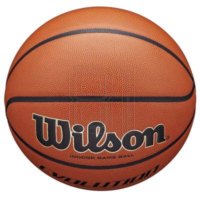 6. Wilson Evolution Indoor-Spielball für Basketball WTB0516XBEMEA 