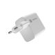 7. NATEC LADEGERÄT RIBERA GAN 1x USB-A + 1x USB-C 65W WEISS NUC-2144