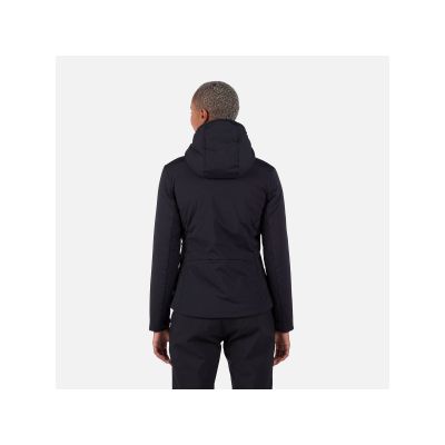 7. Rossignol W Opside Hoodie In Heavy Isolationsjacke Schwarz