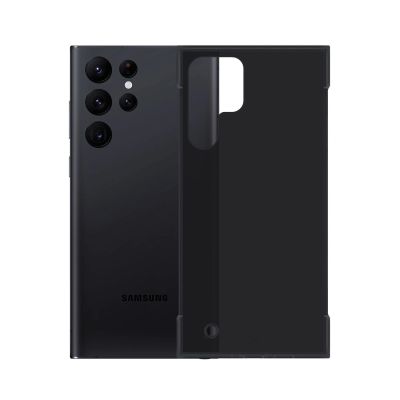 5. 3mk Just20g Matt Case für Samsung Galaxy S22 Ultra 5G - Matt Schwarz