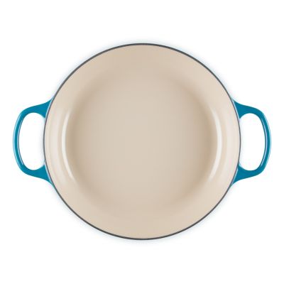 5. Le Creuset 21180306422430 gusseiserner Topf, 30 cm grün