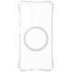 3. CARE by PanzerGlass Samba Transparente Qi-Hülle für Samsung Galaxy S26 - Transparent