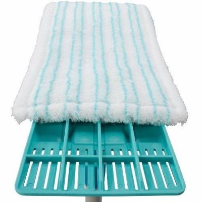 7. Leifheit 55510 Wischmopp Stahl Mikrofaser Grün