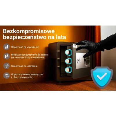 9. Extralink Lock Star M-30 Mechanischer Kombinationstresor