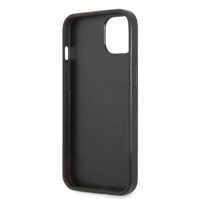 7. Karl Lagerfeld KLHCP13MSFMP2K iPhone 13 6.1" Hardcase schwarz/schwarz Saffiano Plaque