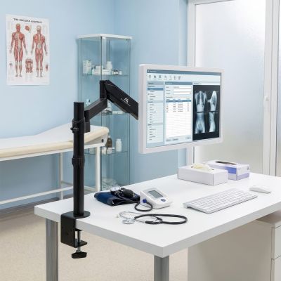 11. Maclean MC-775 Tischhalterung für Monitore (Desktop; 17" - 32"; max. 8 kg)