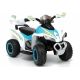 GTS1188-A Akku-Quad mit LED-Beleuchtung und Musik, Weiß, Polizei