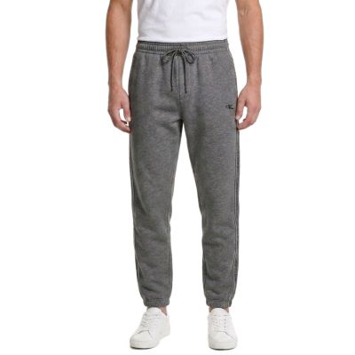 Calvin Klein Fleece-Jogginghose mit Logo-Band, grau meliert - LZ04LE291G-P7E
