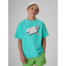 Baumwoll-T-Shirt für Jungen 4F 4FJRSS26TTSHM4174-047S