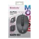 5. DEFENDER MAUS ALPHA MB-507 SILENT BLACK 1000dpi 3P