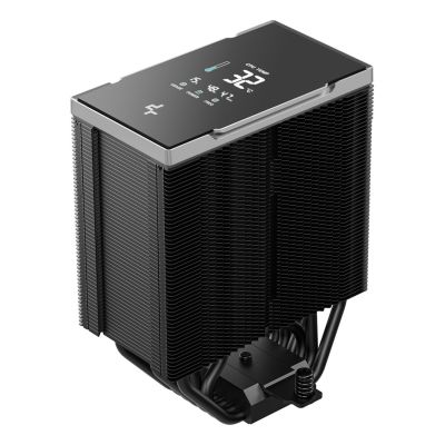 6. DeepCool AK700 Digital NYX Prozessor-Luftkühler 12cm Schwarz 1 Stück.