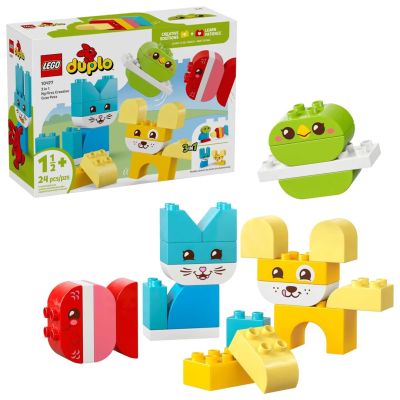 LEGO DUPLO MEIN ERSTES 3-in-1-Set 10477 Kreative, niedliche Tiere 3-in-1