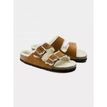 Birkenstock Arizona Shearling Mink W 1001135 Flip-Flops