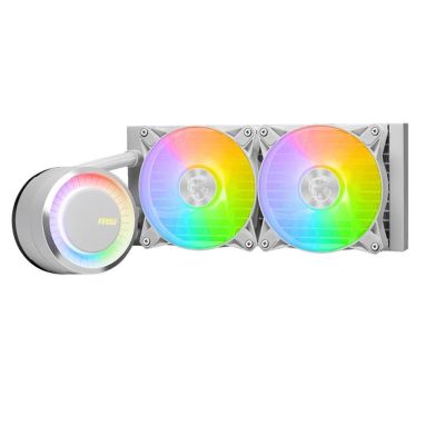 6. MSI MAG CORELIQUID E240 WEISS Wasserkühlung