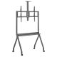 3. MACLEAN TV-Wagen mit Kameraablage, auf Rollen, 55–100 Zoll, max. Traglast 120 kg/10 kg Ablage, max. VESA 900 x 600, MC-114 B
