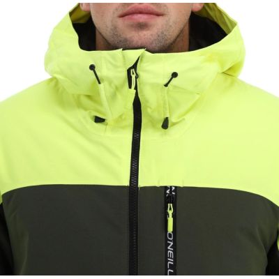 7. O'Neill Herren Wintersportjacke Carbonite Snowboard Ski 10K Grün Schwarz