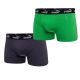7. Puma Herren-Boxershorts, 2er-Pack, grün-grau, bequeme Baumwolle