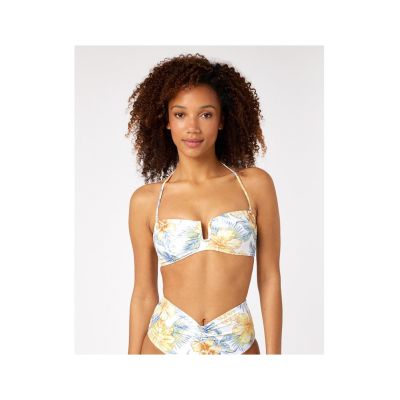 Bikini-Top RIP CURL Always Summer Bandeau, weiß