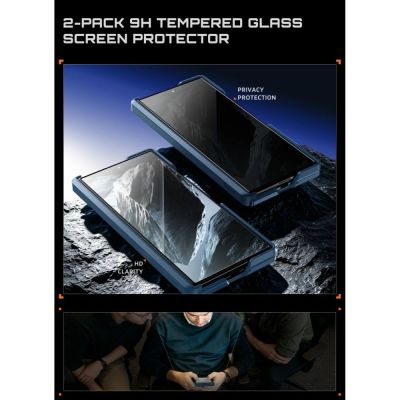 8. Supcase UB Aero MagSafe 2er-Set Schutzhülle für Samsung Galaxy Z Fold 8 Ultra – Marineblau