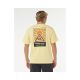 3. RIP CURL Search Dawn Tee Gelbes Herren-T-Shirt