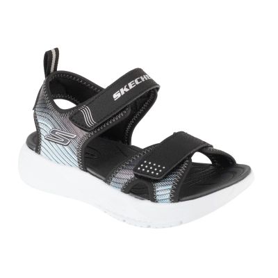 Skechers Microspec-Splash 407034L-BKSL Schwarz 29