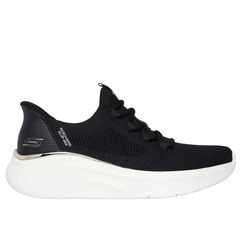 7. Skechers Slipper: Bobs Sport B Love - True Delight W 117617 BLK schwarz