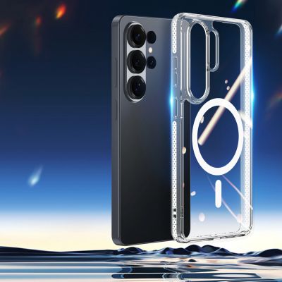 5. Dux Ducis Clin Mag Case kompatibel mit MagSafe für Samsung S26 Ultra – Transparent